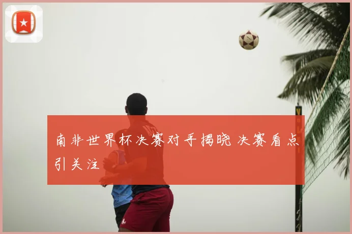 南非世界杯决赛对手揭晓 决赛看点引关注